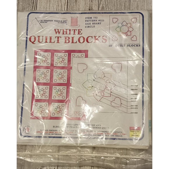 Heart Circle Quilt pattern - Picture 2 of 5